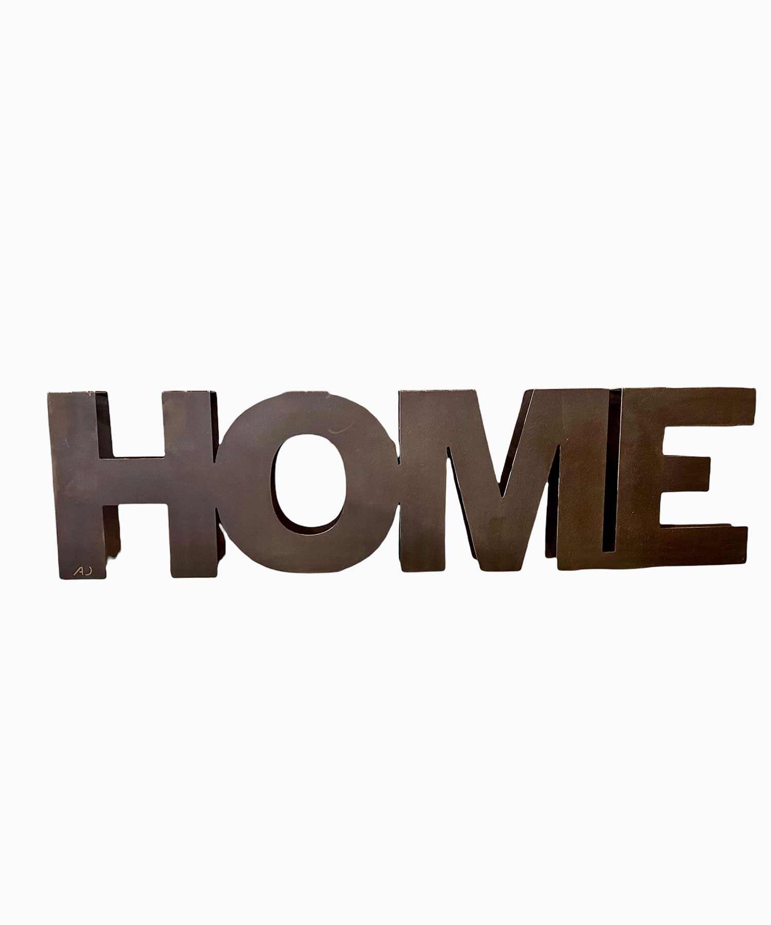 Word home alphabet design